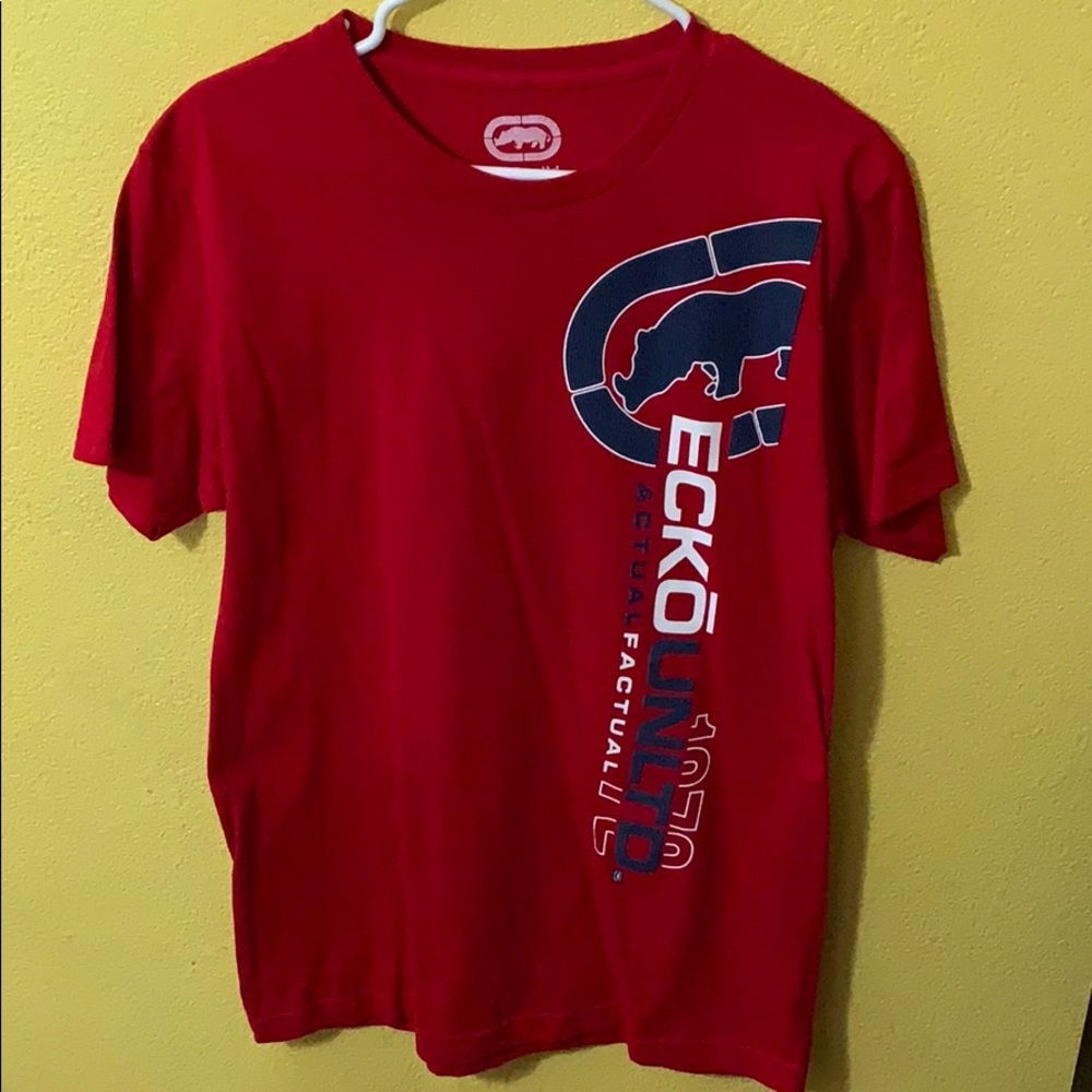 Red Ecko shirt